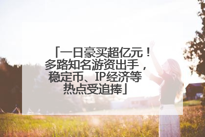 一日豪买超亿元！多路知名游资出手，稳定币、IP经济等热点受追捧