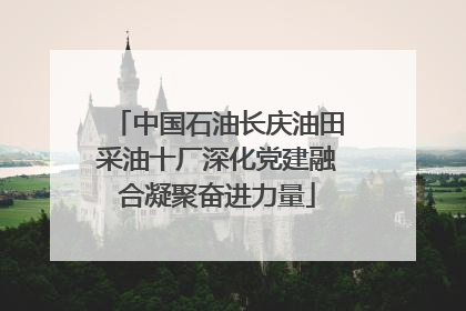 中国石油长庆油田采油十厂深化党建融合凝聚奋进力量