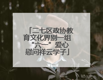 二七区政协教育文化界别一组 “六一”爱心慰问祥云学子