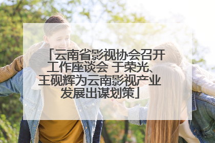云南省影视协会召开工作座谈会 于荣光、王砚辉为云南影视产业发展出谋划策