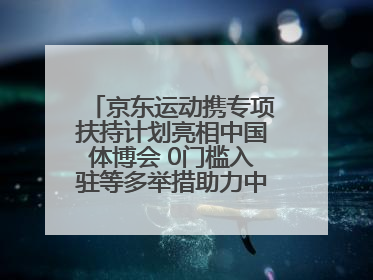 京东运动携专项扶持计划亮相中国体博会 0门槛入驻等多举措助力中小品牌成长