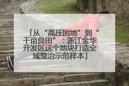 从“高压困地”到“千亩良田”：浙江金华开发区这个地块打造全域整治示范样本