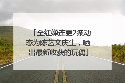 全红婵连更2条动态为陈艺文庆生，晒出最新收获的玩偶