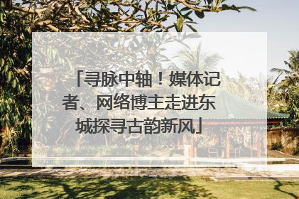 寻脉中轴！媒体记者、网络博主走进东城探寻古韵新风