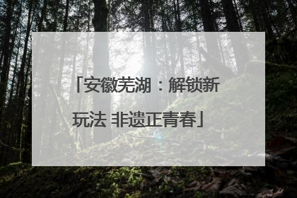 安徽芜湖：解锁新玩法 非遗正青春