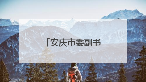 安庆市委副书记廖强出任宿松县委书记