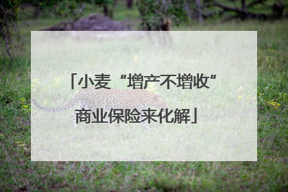 小麦“增产不增收” 商业保险来化解