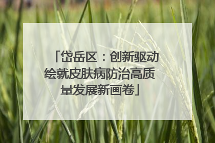 岱岳区：创新驱动绘就皮肤病防治高质量发展新画卷