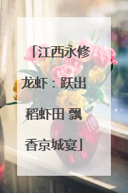 江西永修龙虾：跃出稻虾田 飘香京城宴