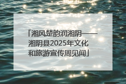 湘风楚韵润湘阴——湘阴县2025年文化和旅游宣传周见闻