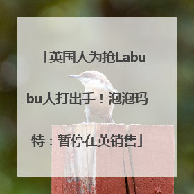 英国人为抢Labubu大打出手！泡泡玛特：暂停在英销售