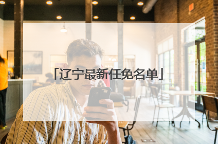 辽宁最新任免名单