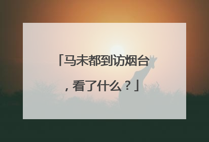 马未都到访烟台，看了什么？