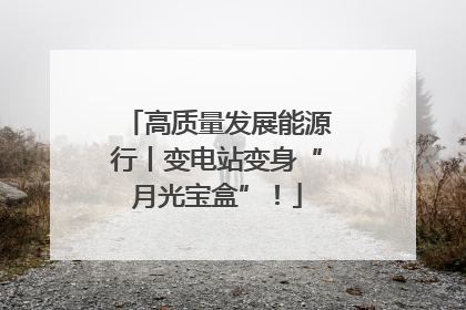 高质量发展能源行丨变电站变身“月光宝盒”！