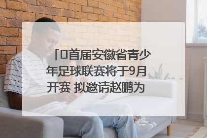 ﻿首届安徽省青少年足球联赛将于9月开赛 拟邀请赵鹏为先导赛开球