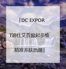 DC EXPORT迪仕艾普掀起多维精准养肤热潮